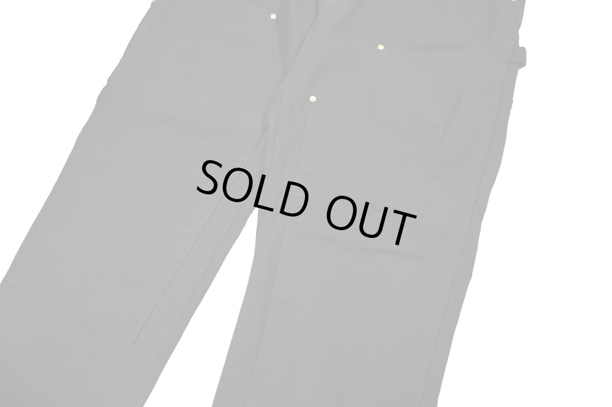 画像4: Used Carhartt Duck Double Knee Carpenter Pants Black made in USA カーハート (4)