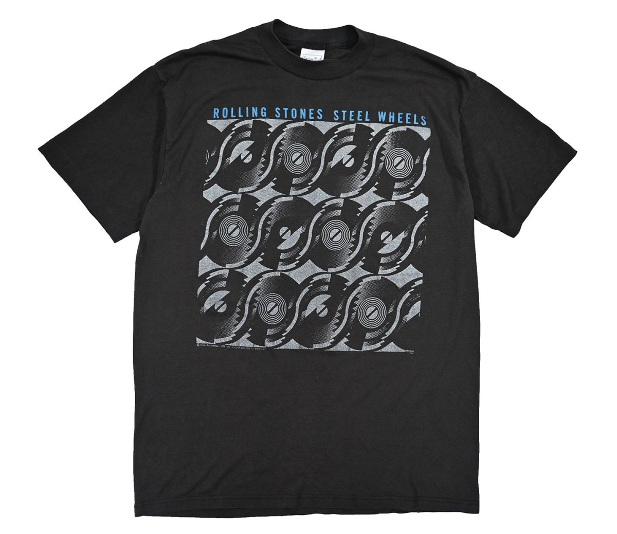 画像1: Used Musician Print Tee "The Rolling Stones" made in USA (1)
