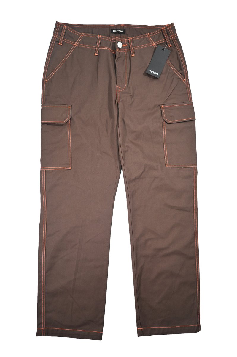 画像1: True Religion Cargo Pants Bracken/Papaya Orange (1)