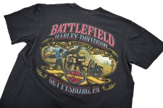 画像4: Used Harley-Davidson Print Tee (4)