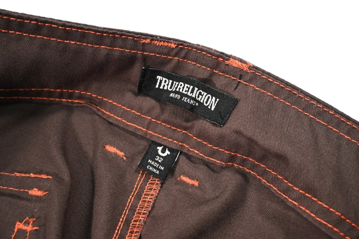 画像6: True Religion Cargo Pants Bracken/Papaya Orange (6)