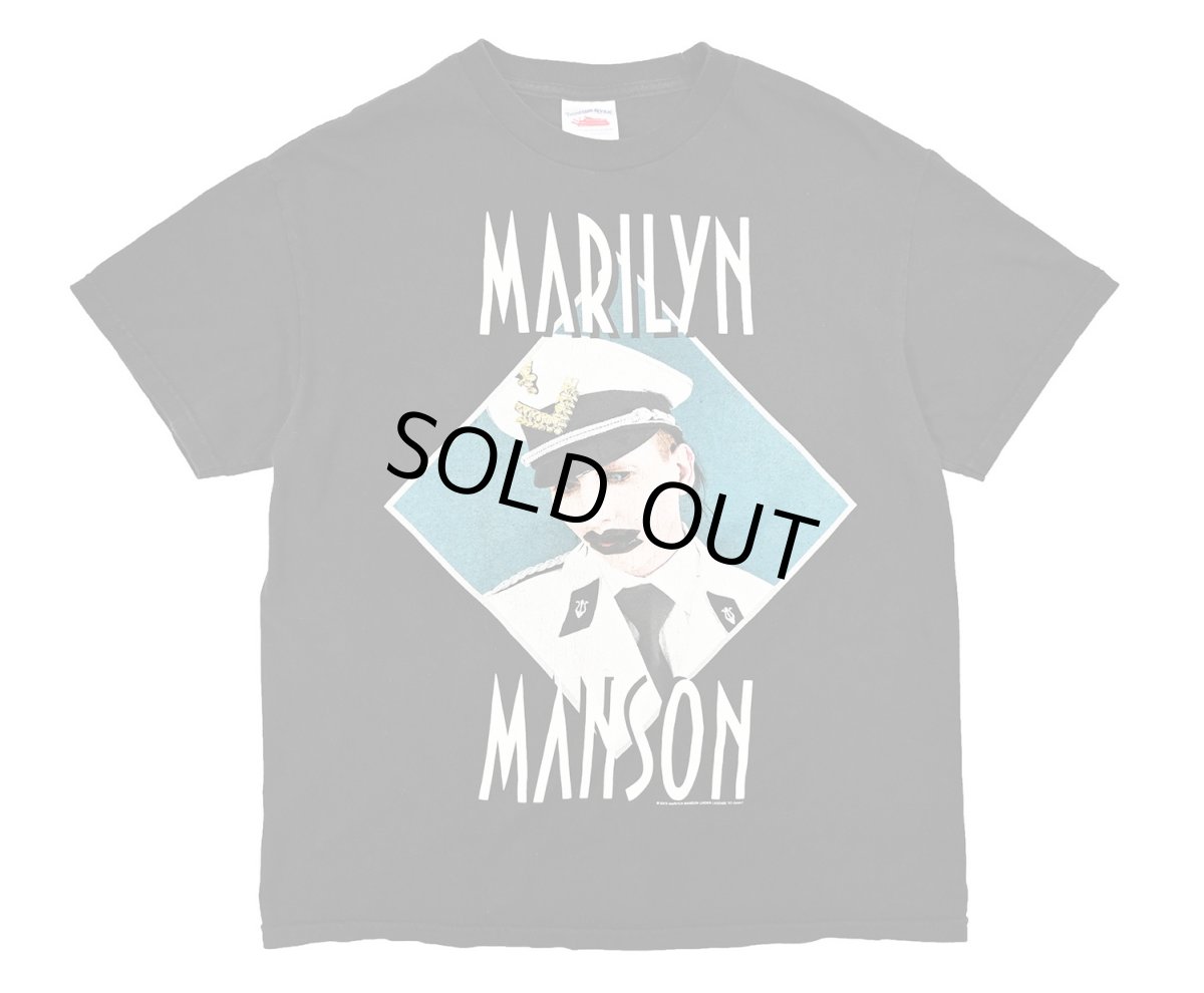 画像1: Used Musician Print Tee "Marilyn Manson" (1)