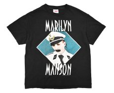 画像1: Used Musician Print Tee "Marilyn Manson" (1)
