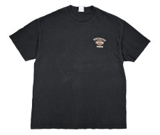 画像1: Used Harley-Davidson Print Tee made in USA (1)