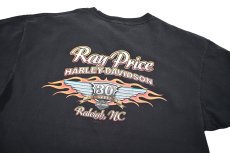 画像4: Used Harley-Davidson Print Tee (4)