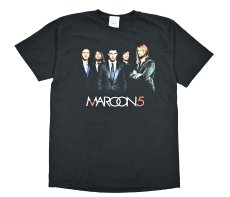 画像1: Used Musician Print Tee "Maroon5" (1)