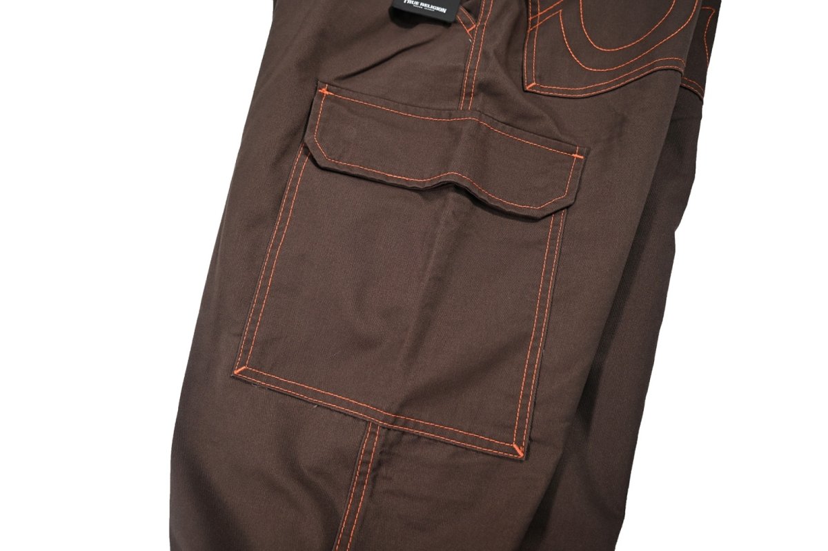 画像5: True Religion Cargo Pants Bracken/Papaya Orange (5)