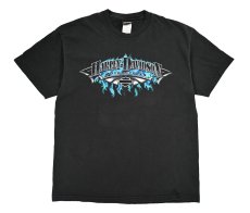 画像1: Used Harley-Davidson Print Tee made in USA (1)