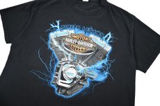 画像2: Used Harley-Davidson Print Tee (2)