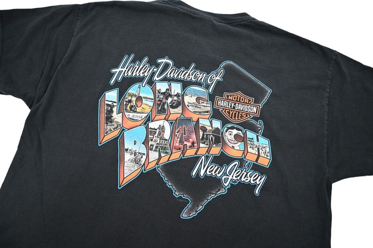 画像4: Used Harley-Davidson Print Tee (4)