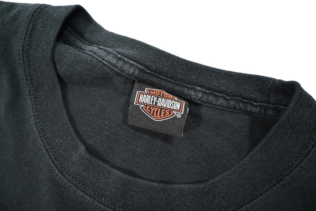 画像3: Used Harley-Davidson Print Tee (3)