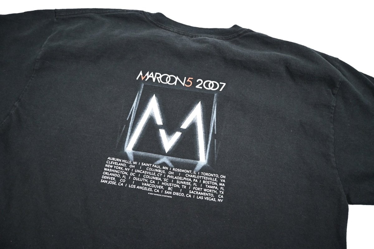 画像4: Used Musician Print Tee "Maroon5" (4)
