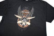 画像2: Used Harley-Davidson Print Tee (2)