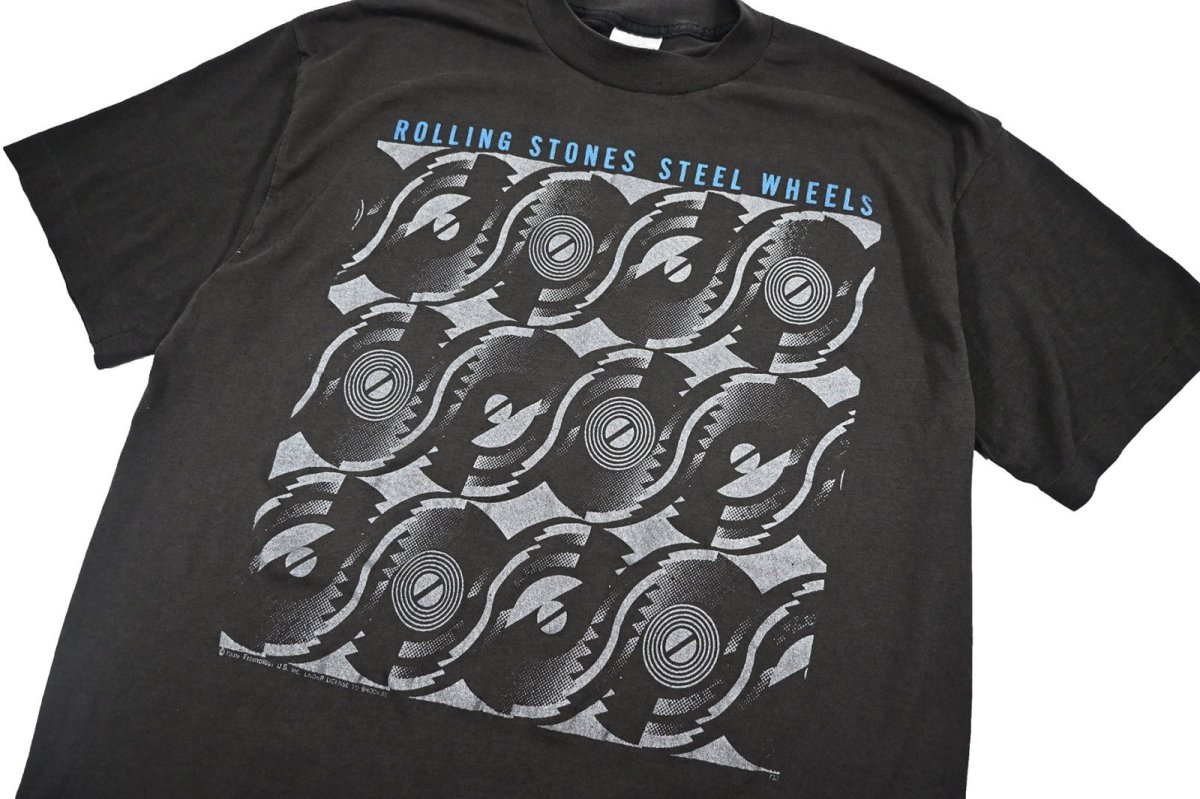 画像2: Used Musician Print Tee "The Rolling Stones" made in USA (2)
