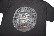 画像2: Used Harley-Davidson Print Tee (2)