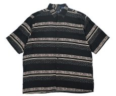 画像1: Used Puritan S/S Rayon Shirt (1)