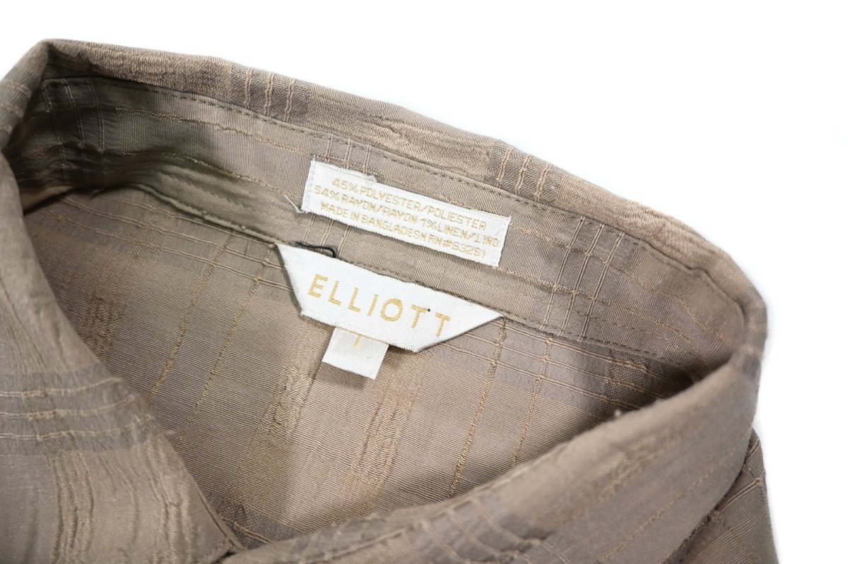 画像4: Used Elliott S/S Polyester/Rayon Shirt (4)