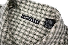 画像4: Used John Henry S/S Polyester/Viscose Rayon Shirt (4)