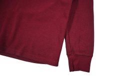 画像3: Used Polo Ralph Lauren L/S Thermal Shirt Burgundy (3)