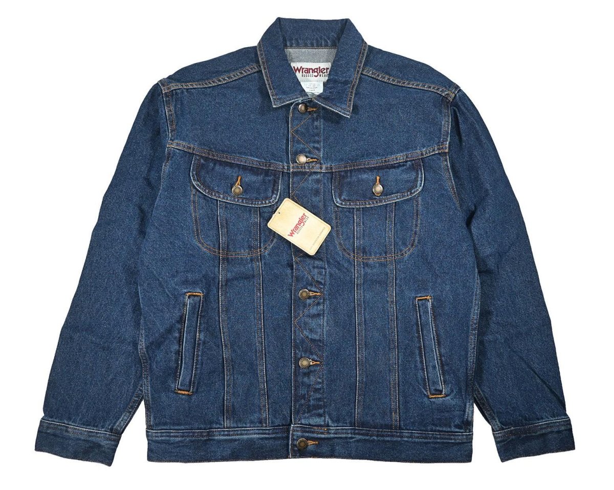 画像1: Wrangler Denim Trucker Jacket Antique Indigo ラングラー (1)