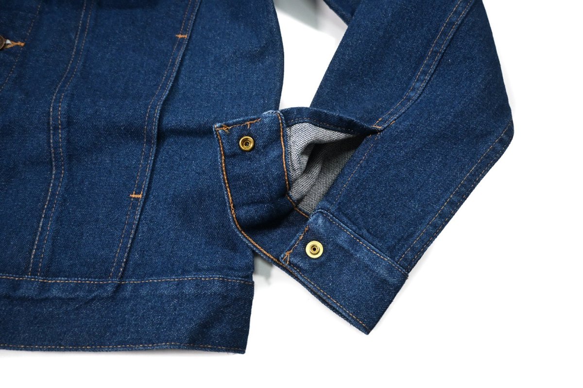 画像3: Wrangler Cowboy Cut Unlined Denim Trucker Jacket Prewashed Indigo ラングラー (3)