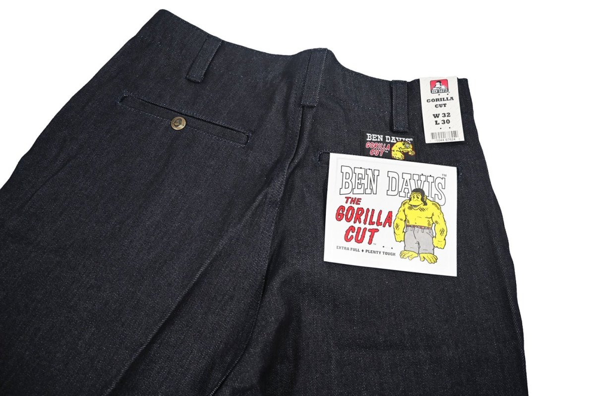 画像4: Ben Davis Gorilla Cut Pants Indigo Denim (4)