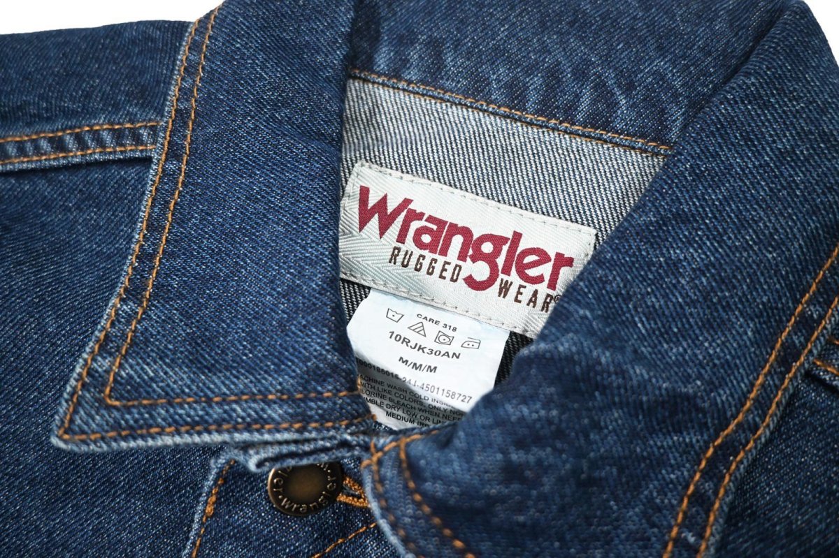 画像4: Wrangler Denim Trucker Jacket Antique Indigo ラングラー (4)