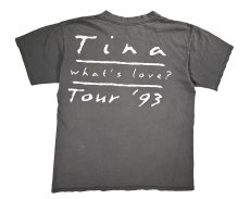 画像2: Used Musician Print Tee "Tina Turner" made in USA (2)