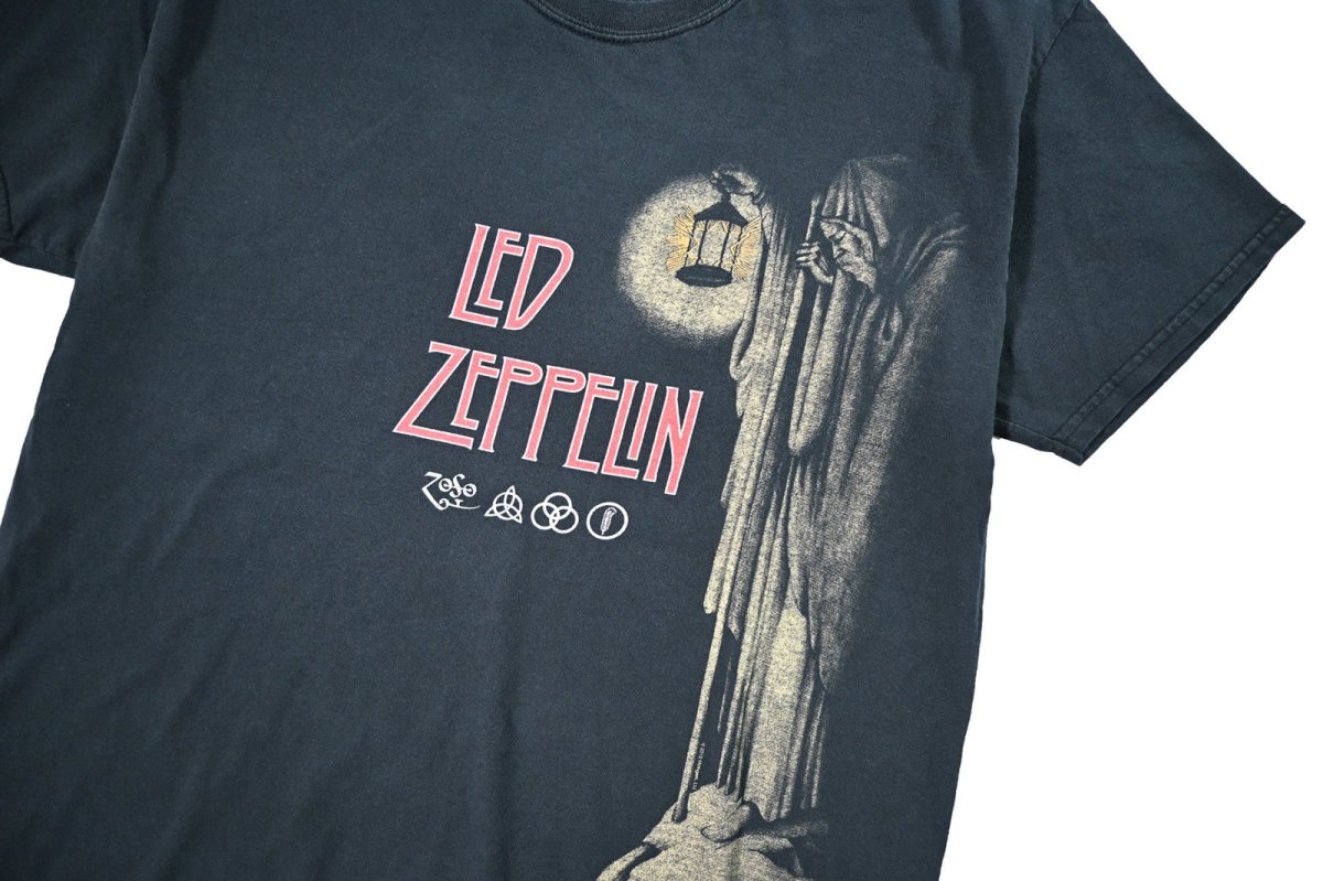画像2: Used Musician Print Tee "Led Zeppelin" (2)