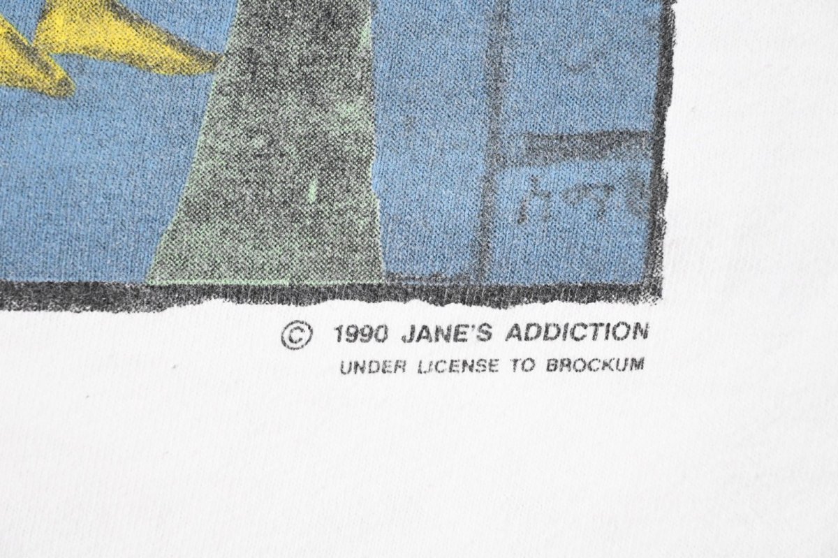 画像4: Used Musician Print Tee "Jane's Addiction" made in USA (4)