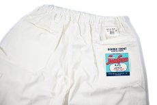 画像4: Deadstock Universal Overall Customized Double Front Big Painter Pants White (4)