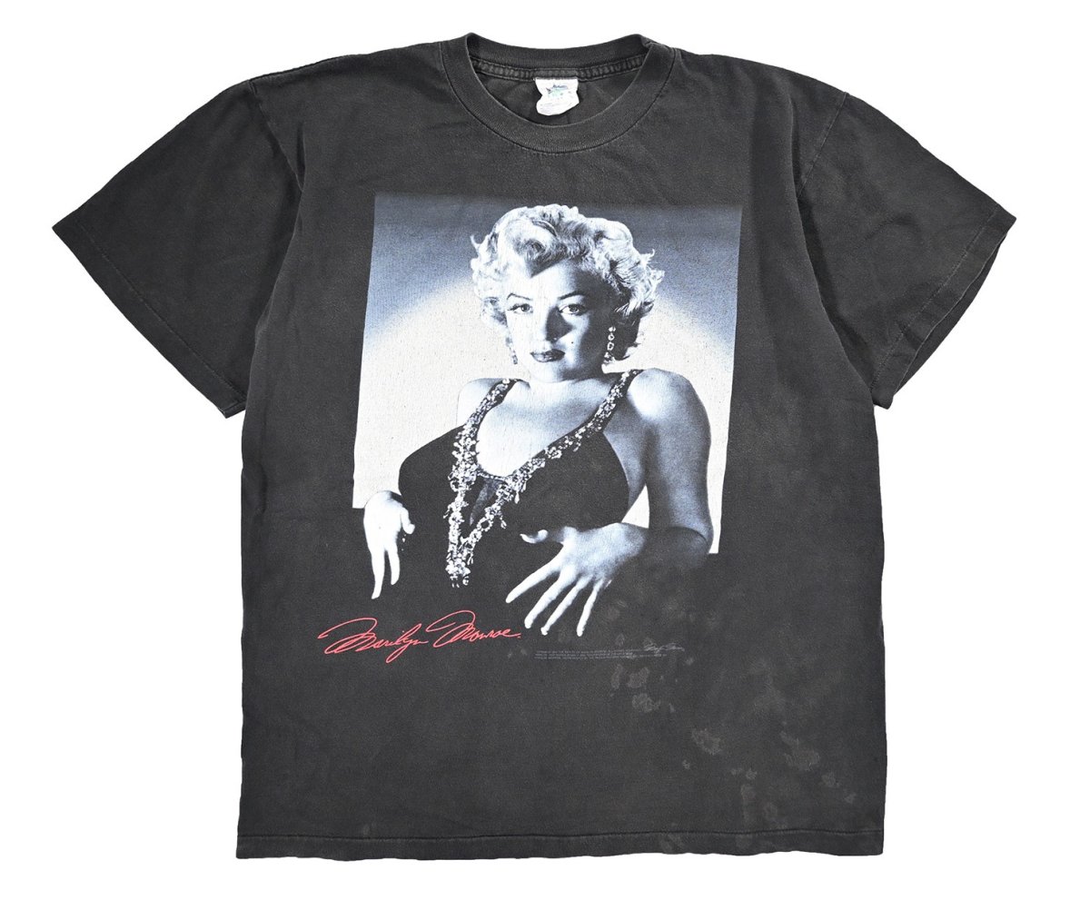 画像1: Used Print Tee "Marilyn Monroe" made in USA (1)