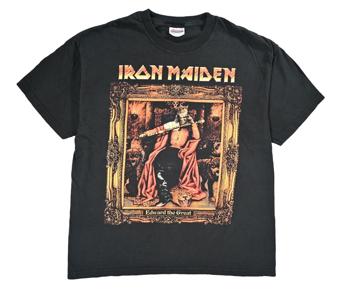 画像1: Used Musician Print Tee "Iran Maiden" (1)