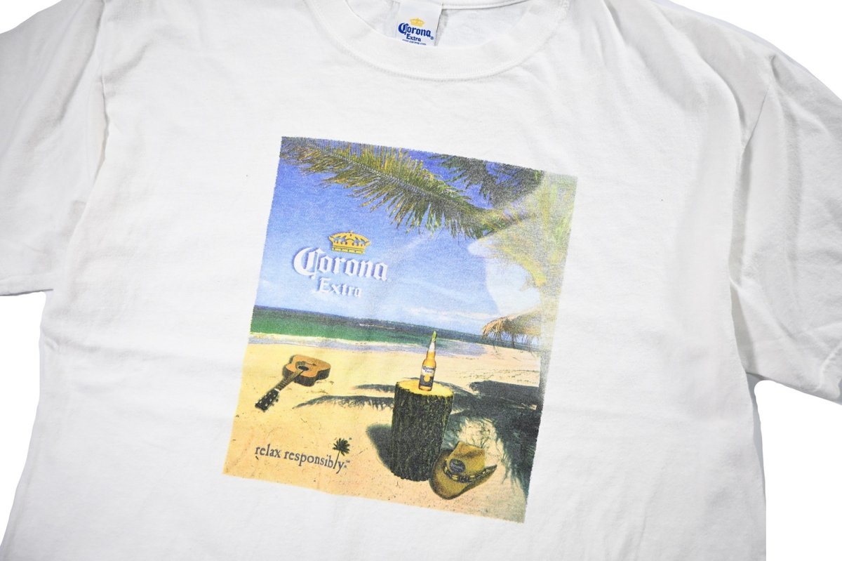画像2: Used Corporate Print Tee "Corona" (2)