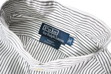 画像4: Used Polo Ralph Lauren Stripe Band Collar Shirt "Regent" (4)