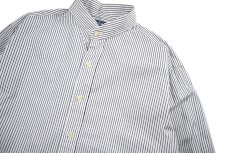 画像2: Used Polo Ralph Lauren Stripe Band Collar Shirt "Regent" (2)