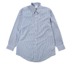 画像1: Used Brooks Brothers Stripe B/D Shirt (1)