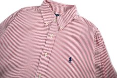 画像2: Used Ralph Lauren Stripe B/D Shirt "Classic Fit" (2)