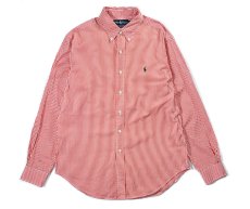 画像1: Used Ralph Lauren Stripe B/D Shirt "Classic Fit" (1)