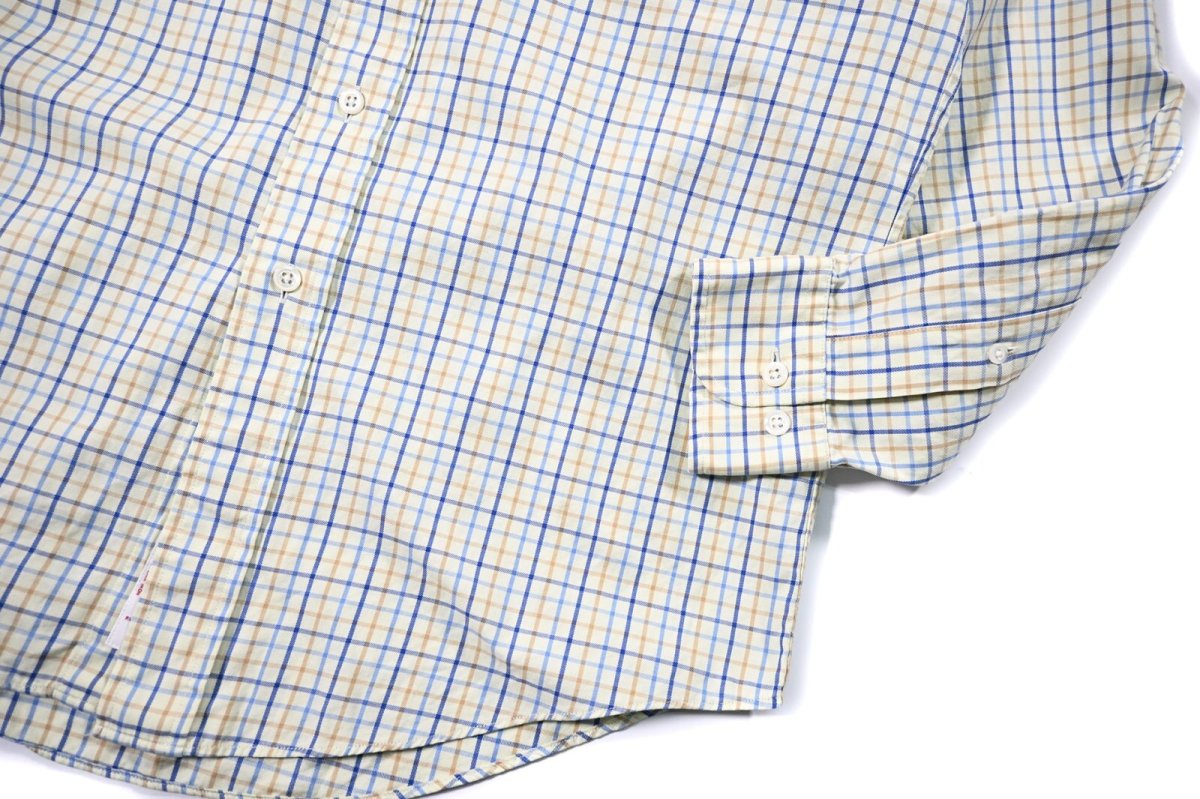 画像3: Used Brooks Brothers Plaid Pattern B/D Shirt (3)