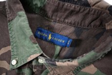 画像4: Used Ralph Lauren B/D Shirt Camo (4)