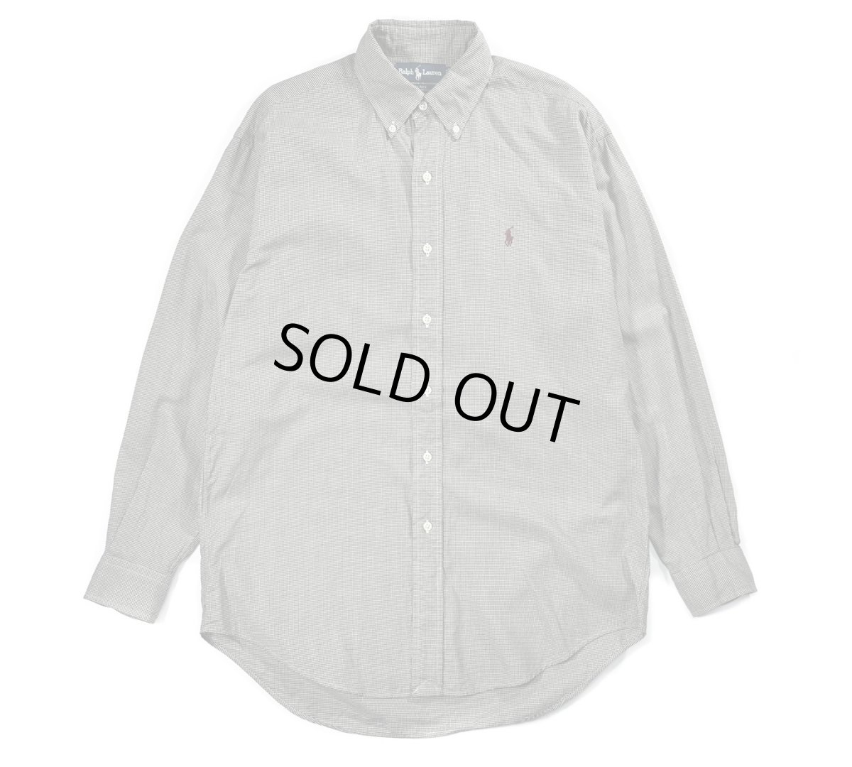 画像1: Used Ralph Lauren B/D Shirt "Blake" (1)
