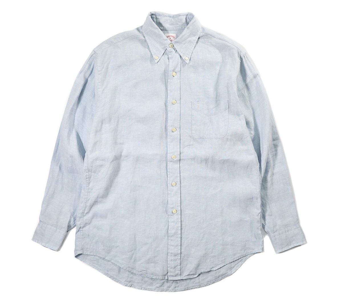 画像1: Used Brooks Brothers Linen B/D Shirt (1)