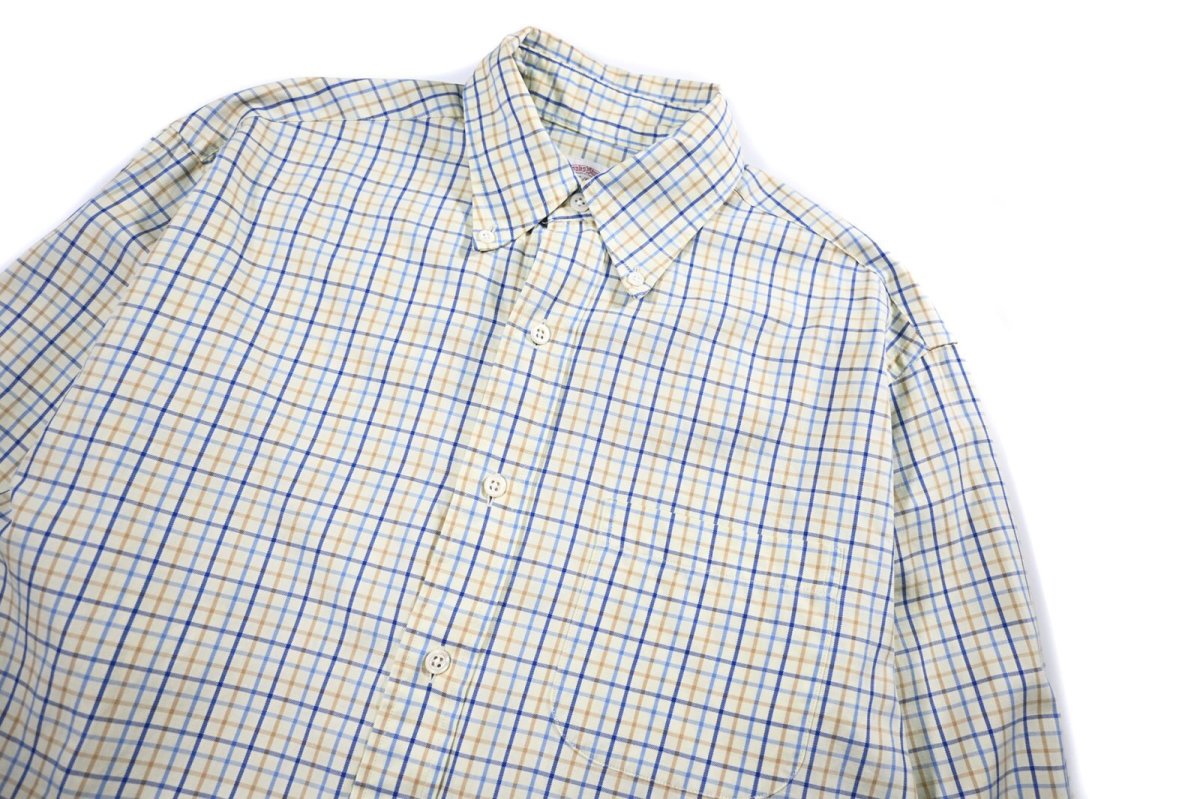 画像2: Used Brooks Brothers Plaid Pattern B/D Shirt (2)