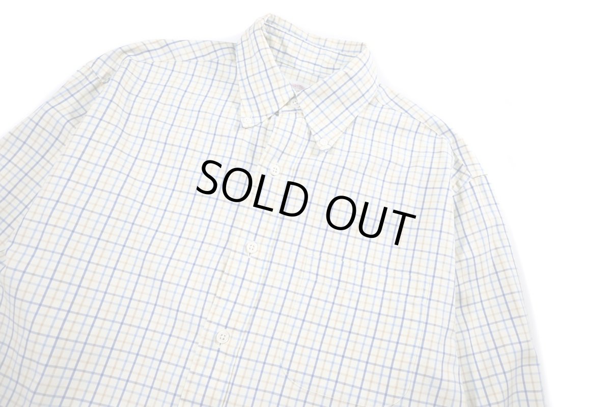 画像2: Used Brooks Brothers Plaid Pattern B/D Shirt (2)