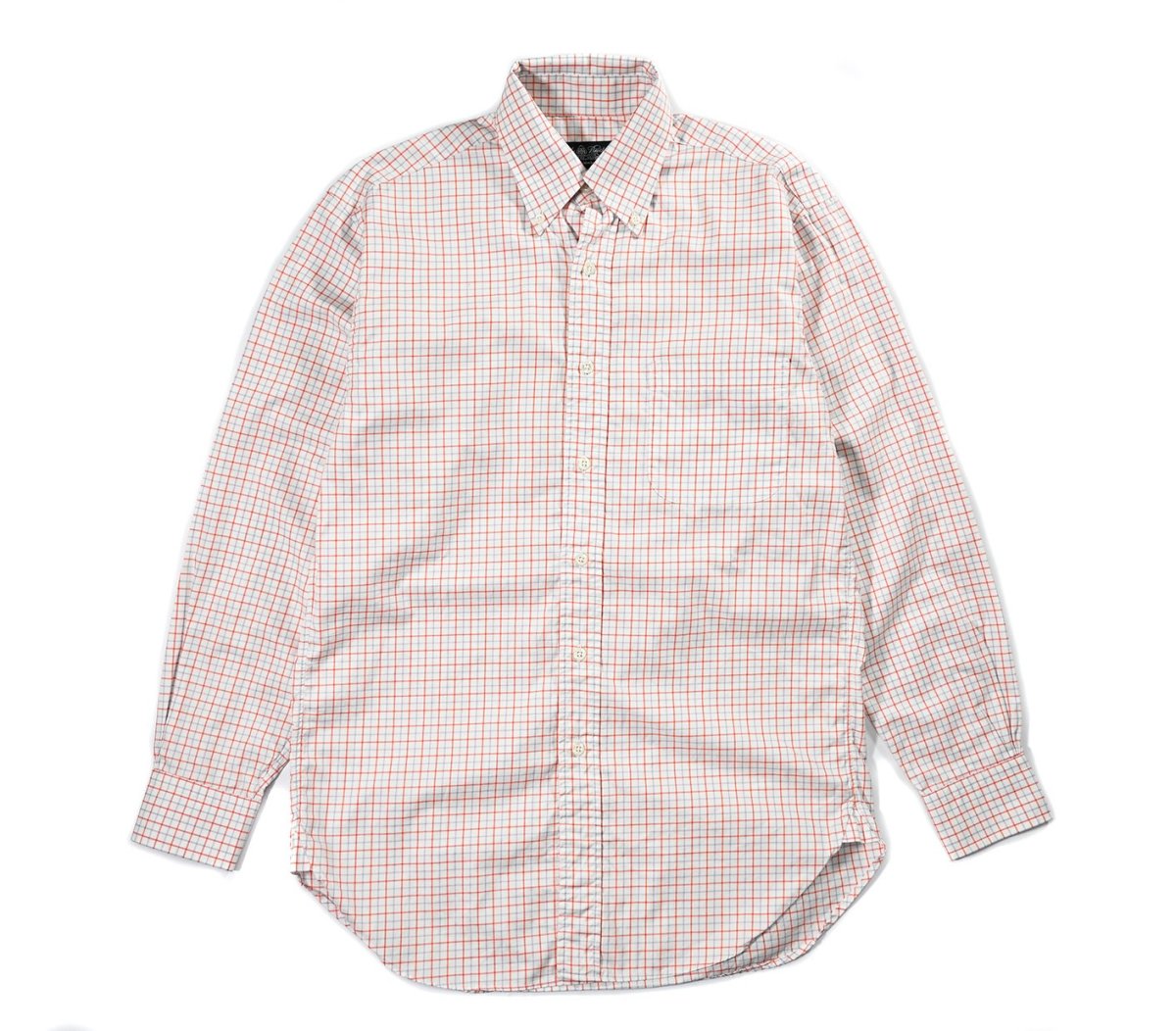 画像1: Used Brooks Brothers Plaid Pattern B/D Shirt (1)