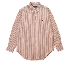 画像1: Used Ralph Lauren Stripe B/D Shirt "Classic Fit" (1)