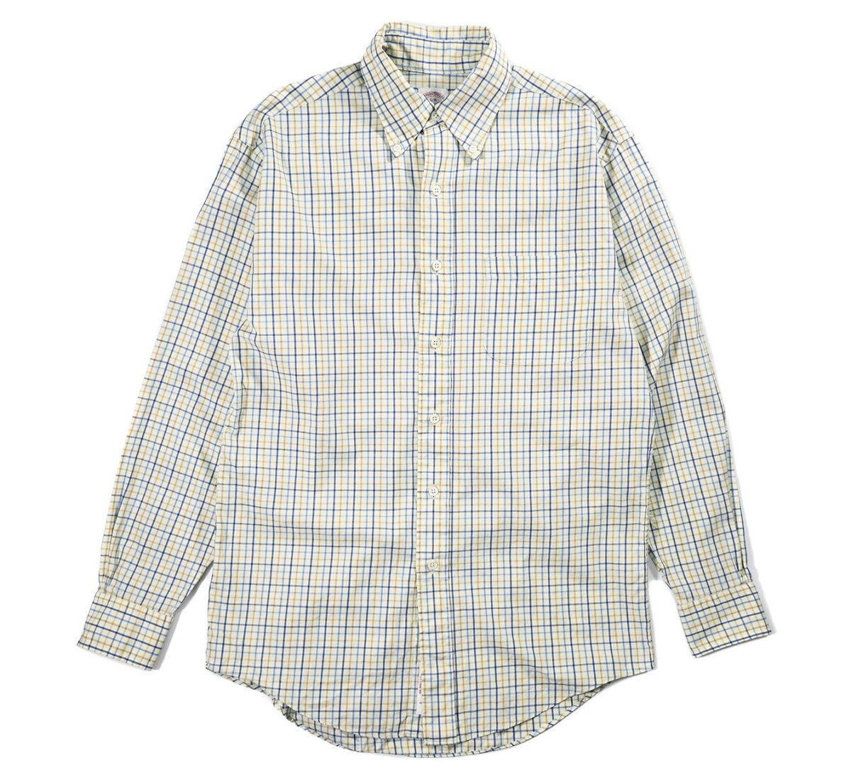 画像1: Used Brooks Brothers Plaid Pattern B/D Shirt (1)