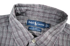 画像4: Used Ralph Lauren Plaid Pattern B/D Shirt "Blake" (4)