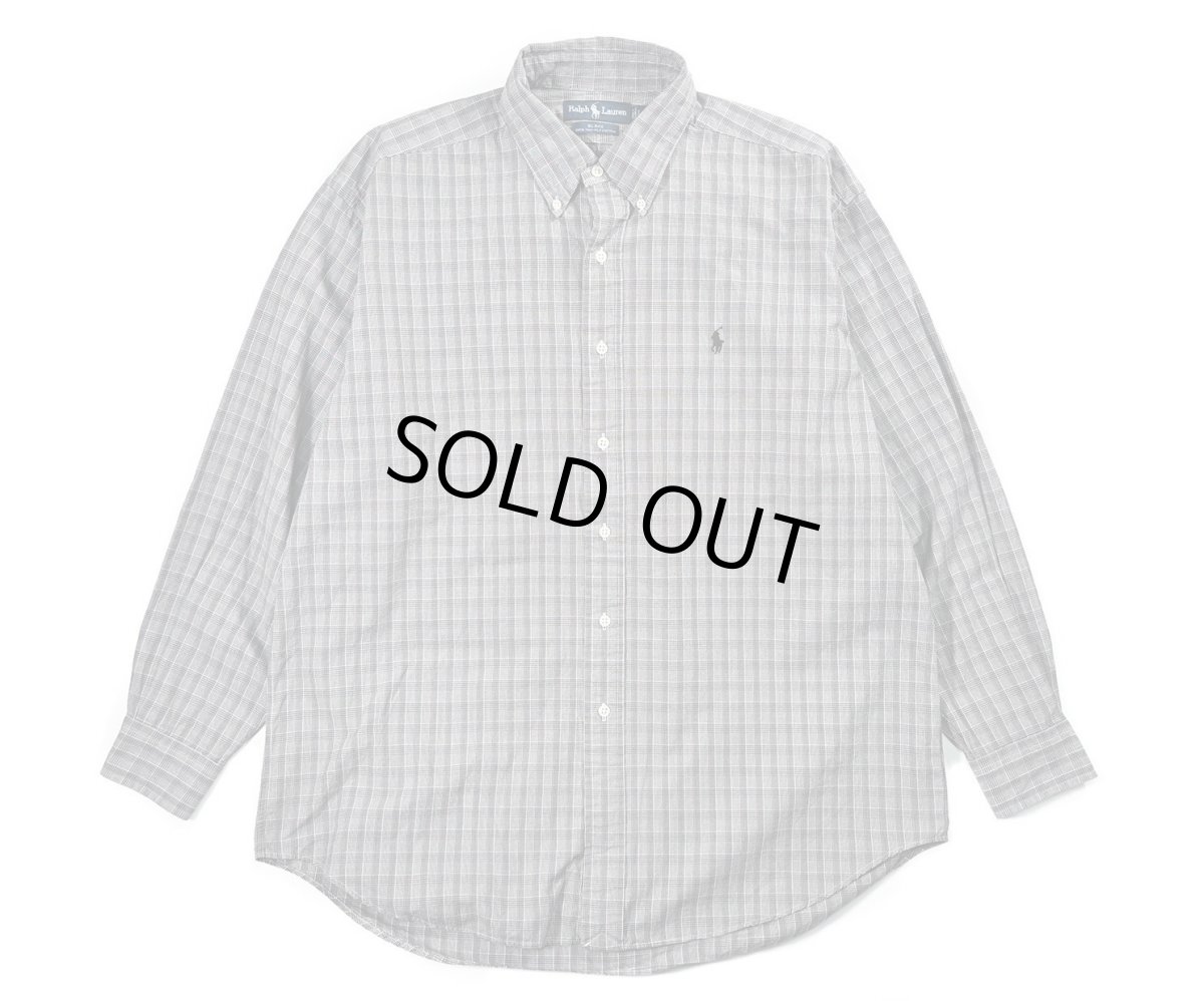 画像1: Used Ralph Lauren Plaid Pattern B/D Shirt "Blake" (1)